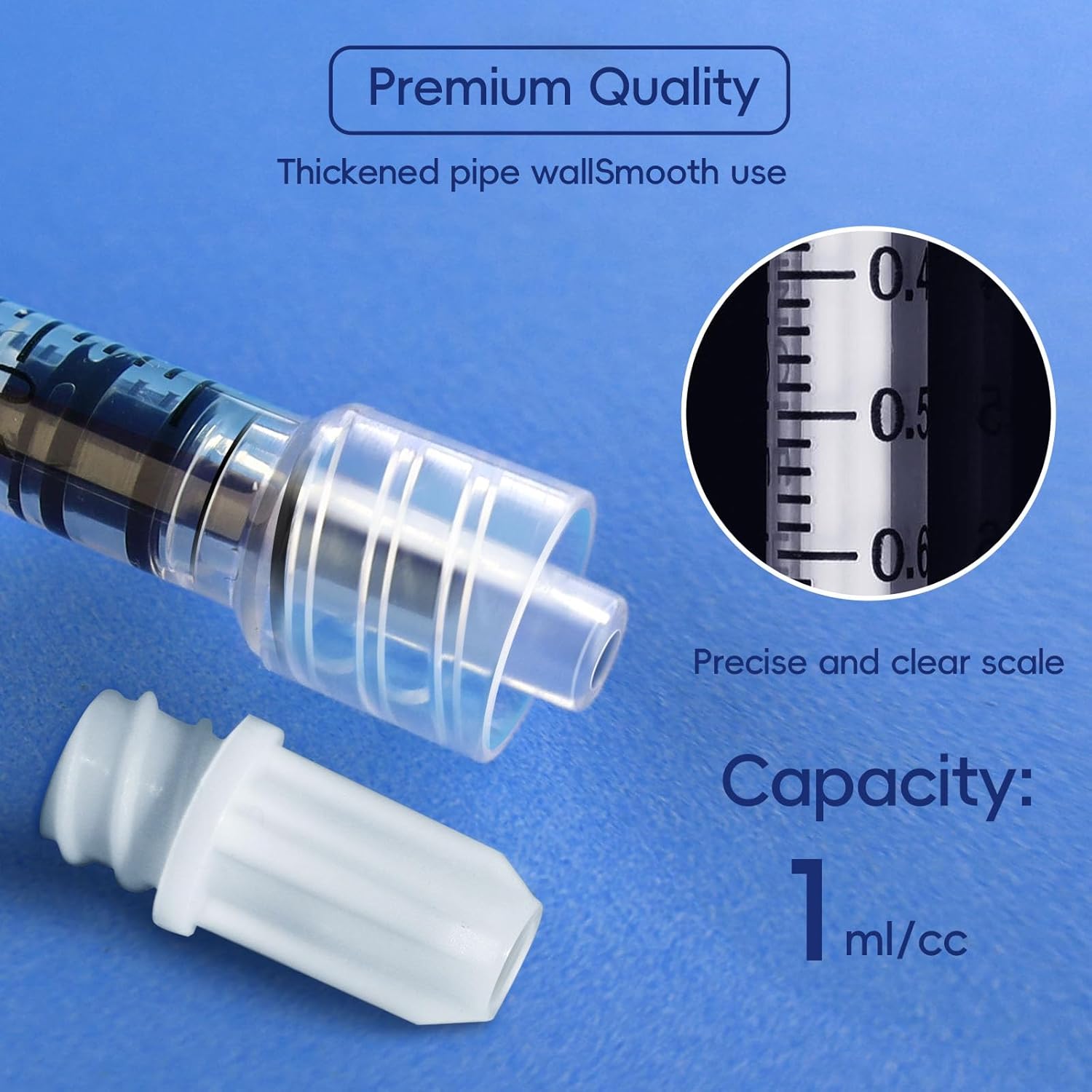 1Pc/50Pcs/100Pcs 1ml Luer Lock - Medical Lab Supplies recension och pris