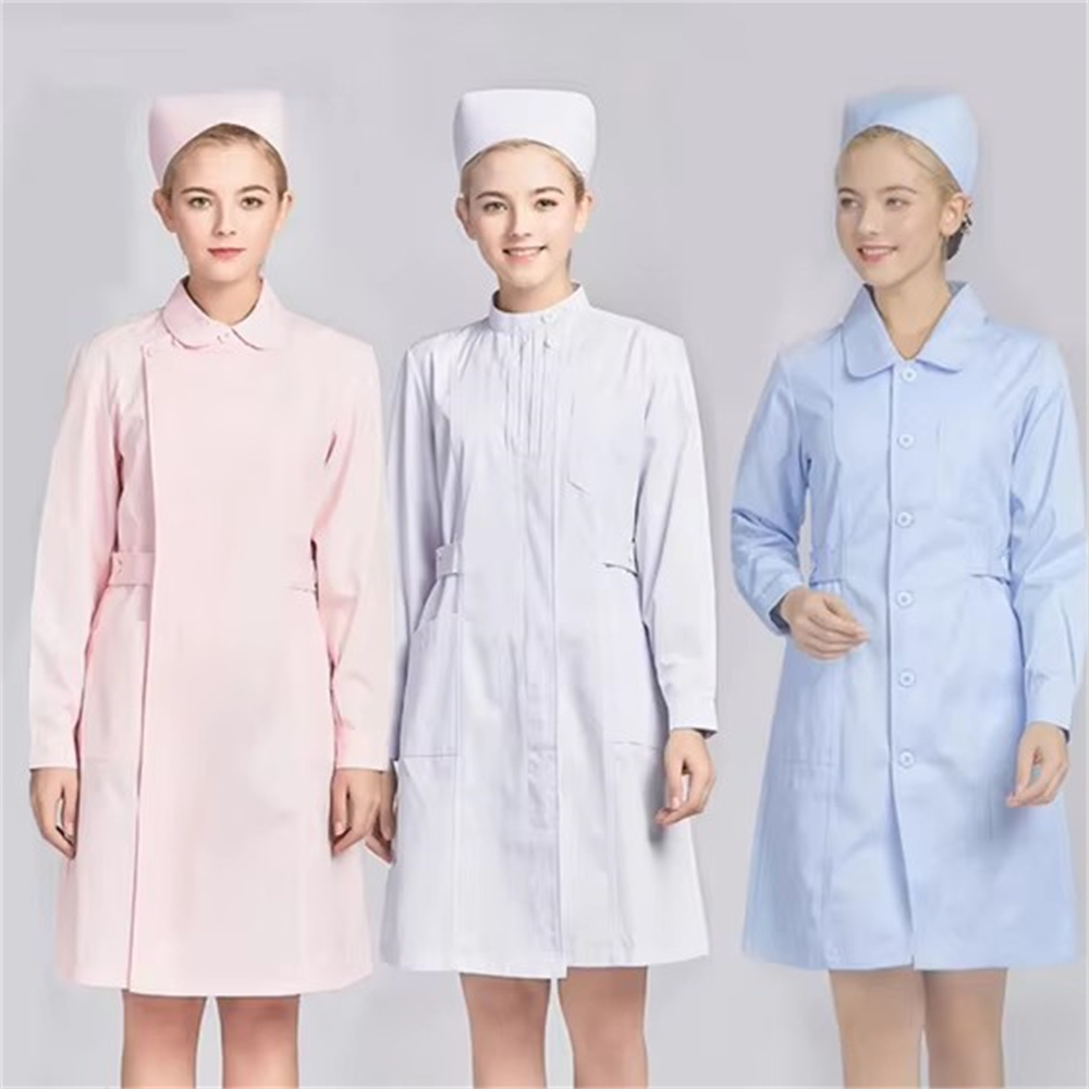 new pure cotton breathable whi - Lab Coat Medical recension och pris