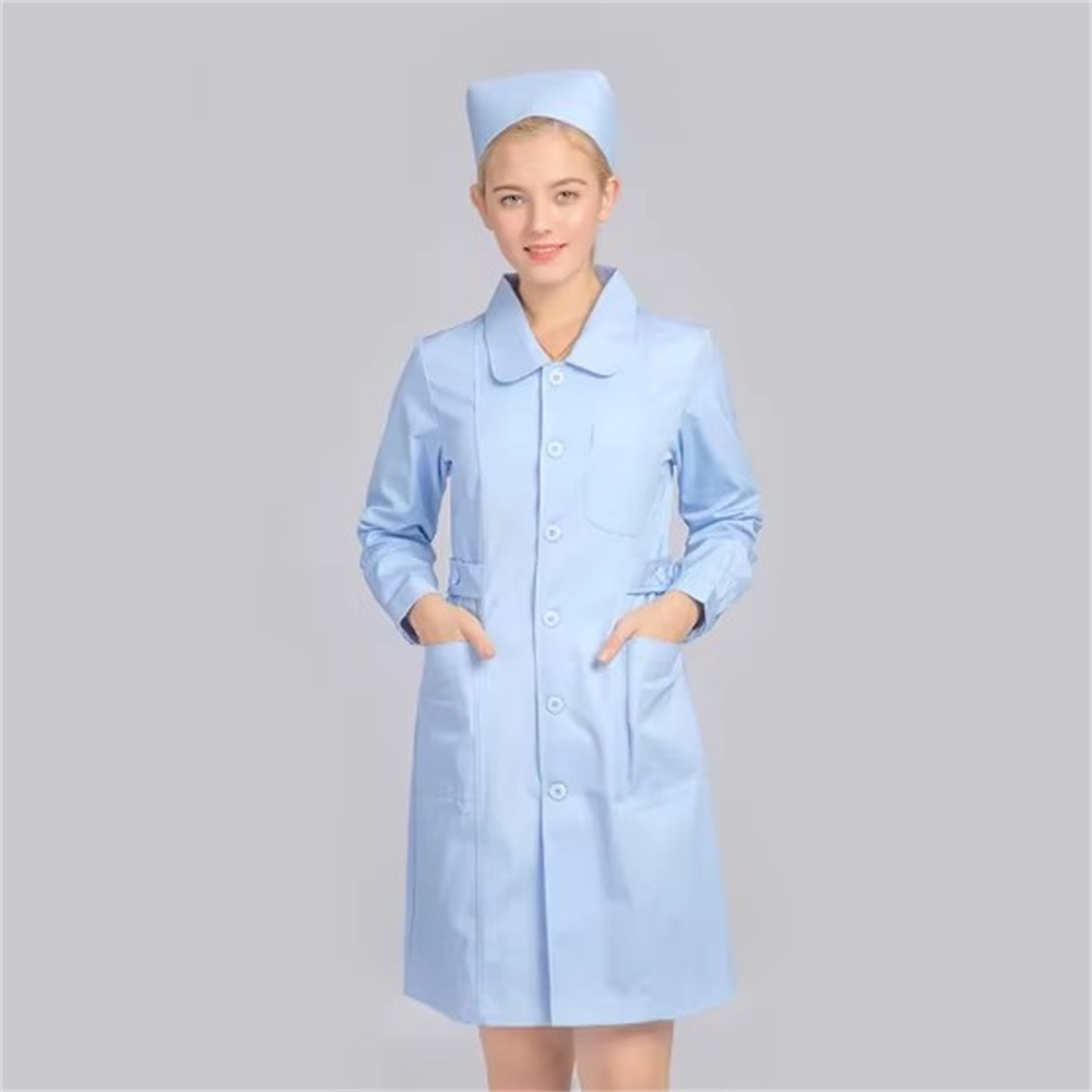 new pure cotton breathable whi - Lab Coat Medical recension och pris