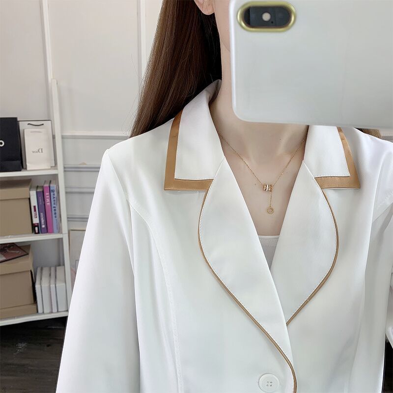 white short beauty uniform dre - Lab Coat Medical recension och pris