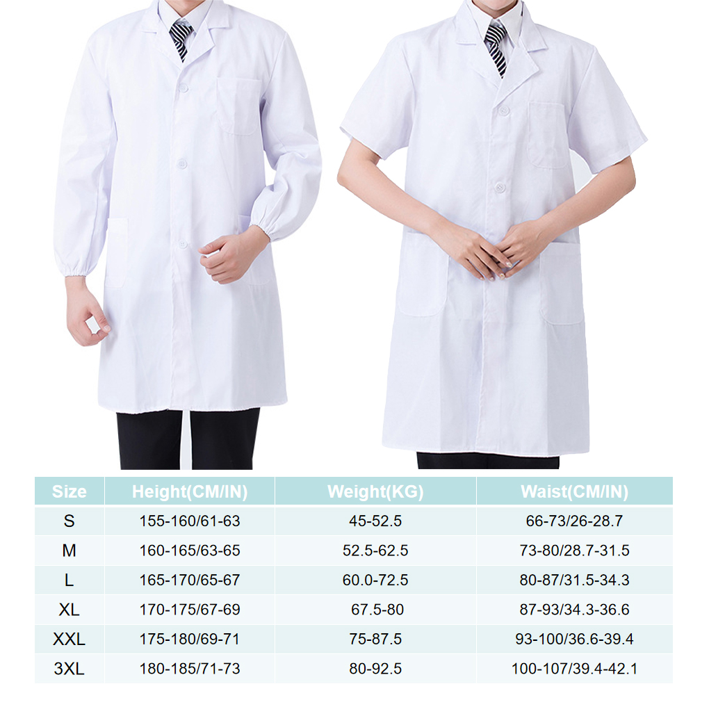 Laboratory Coat Pocket Long Sl - Lab Coat Medical recension och pris