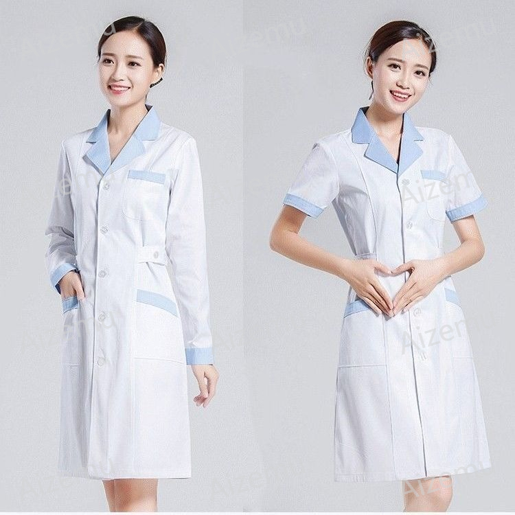 Unisex Short Sleeve Beauty Sal - Lab Coat Medical recension och pris
