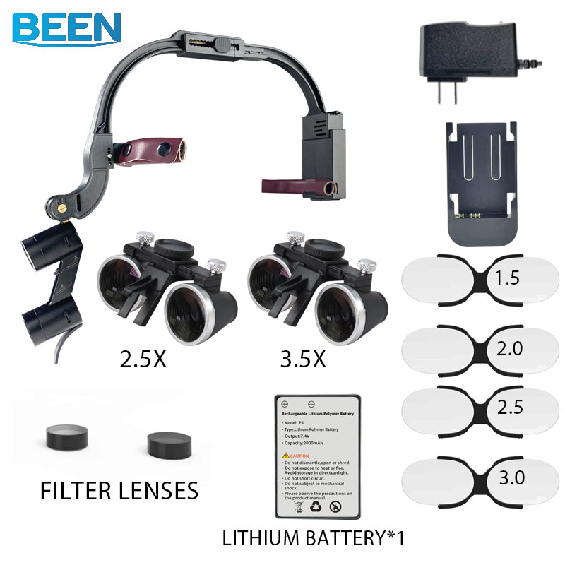 Dental LED Head Light Lamp Lou - Medical Lab Technology recension och pris