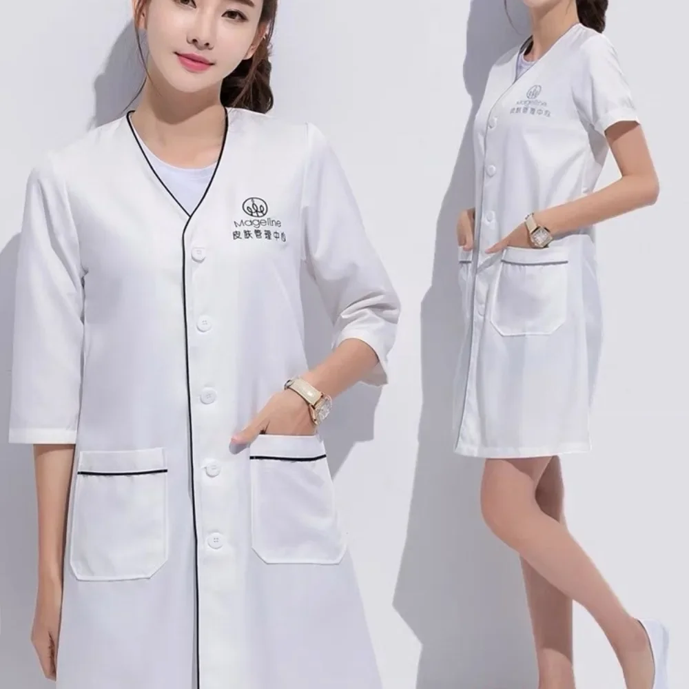 Custom Logo Beauty Uniform Bea - Lab Coat Medical recension och pris