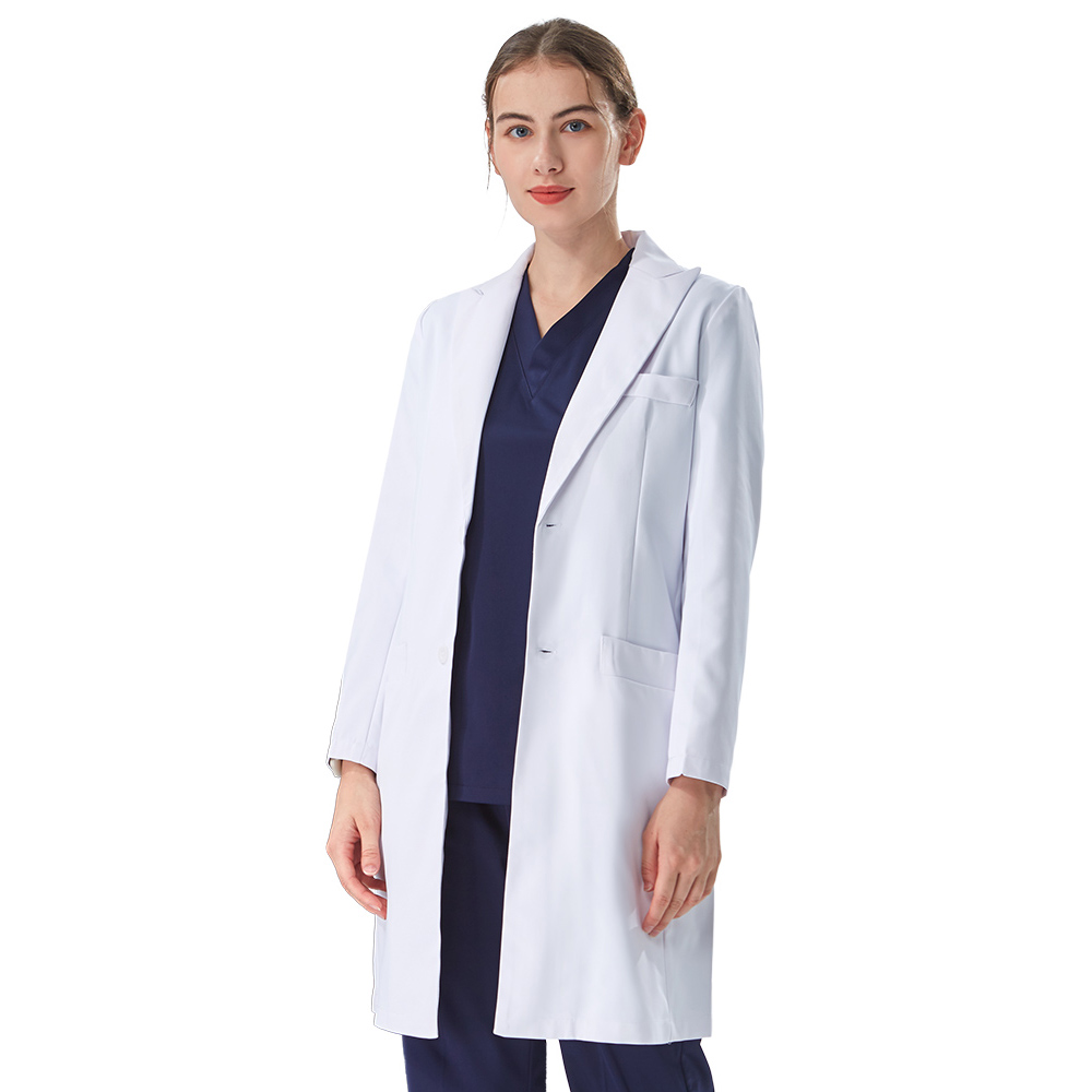 Thoughtful Lapel Collar White  - Lab Coat Medical recension och pris