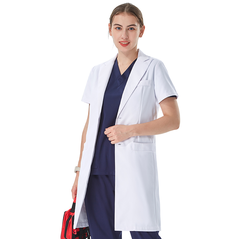 Thoughtful Lapel Collar White  - Lab Coat Medical recension och pris